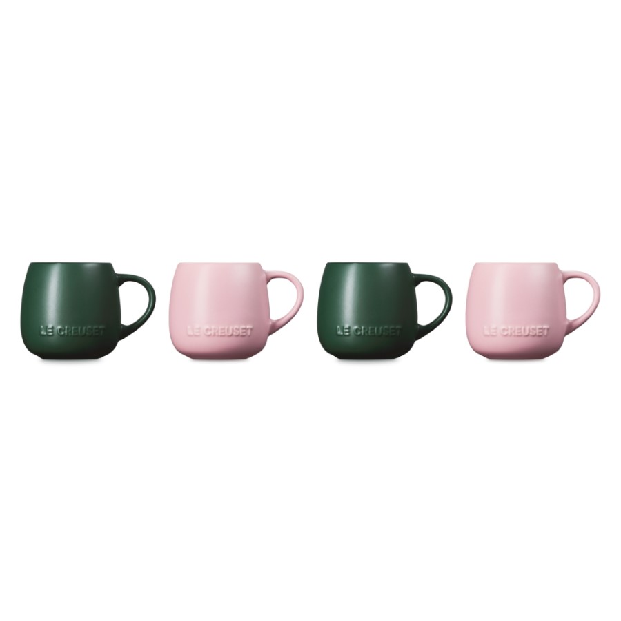 additioanl image for  Le Creuset Set of 4 Mug Blk & S/P 320 ml 
